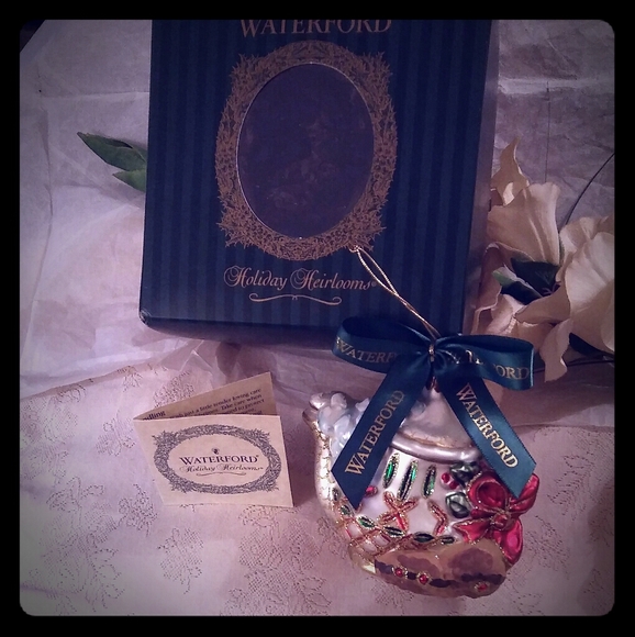 Vintage Waterford Lismore Teacup Ornament